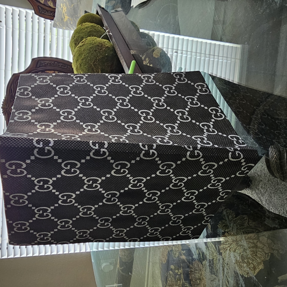 Gucci Black and White Patterned Book